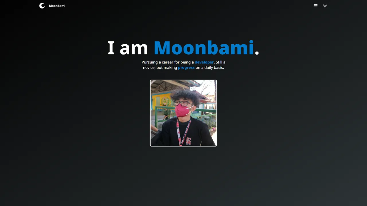 Jam Moonbami's website screenshot